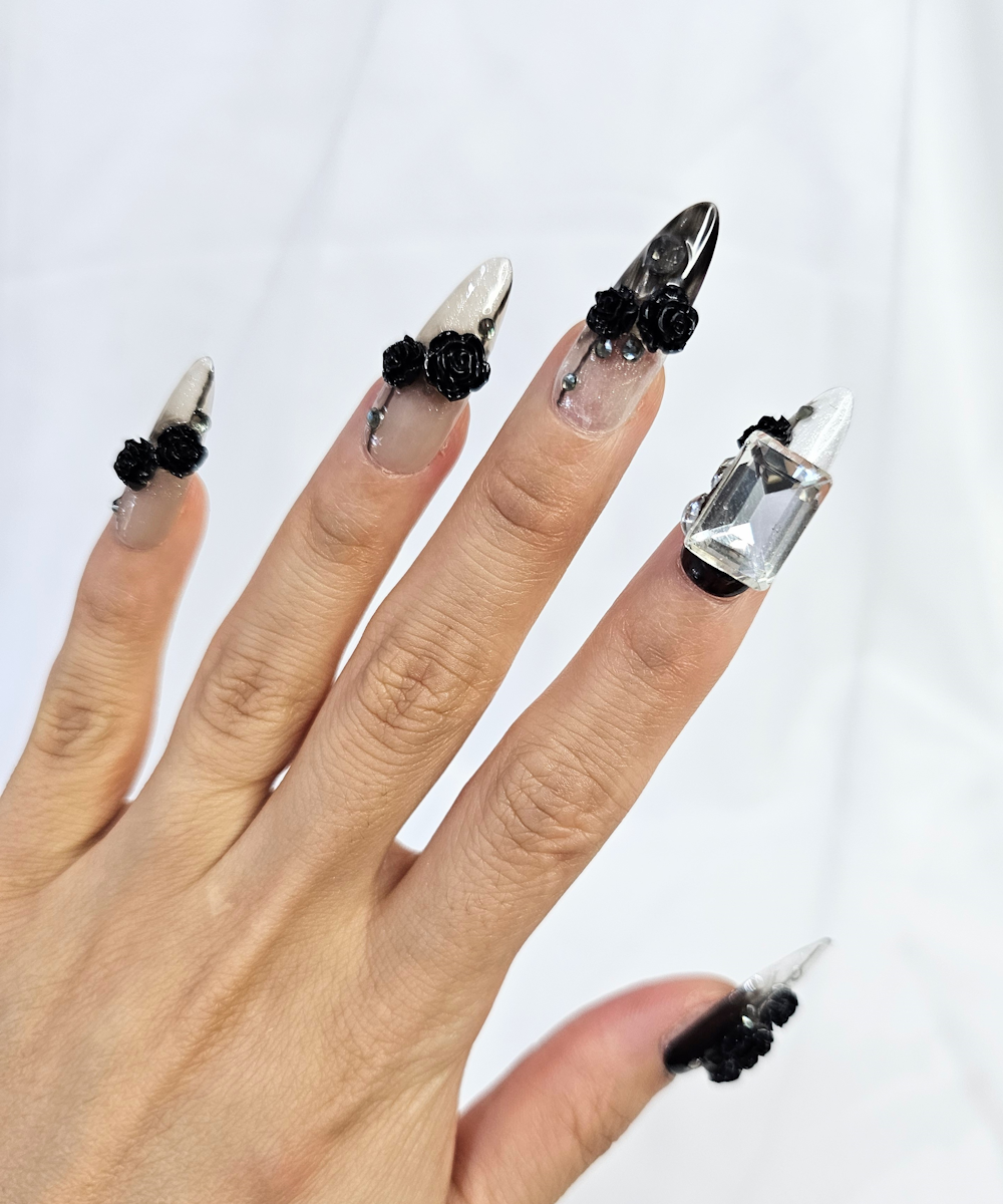 Handmade 3D Press on nails