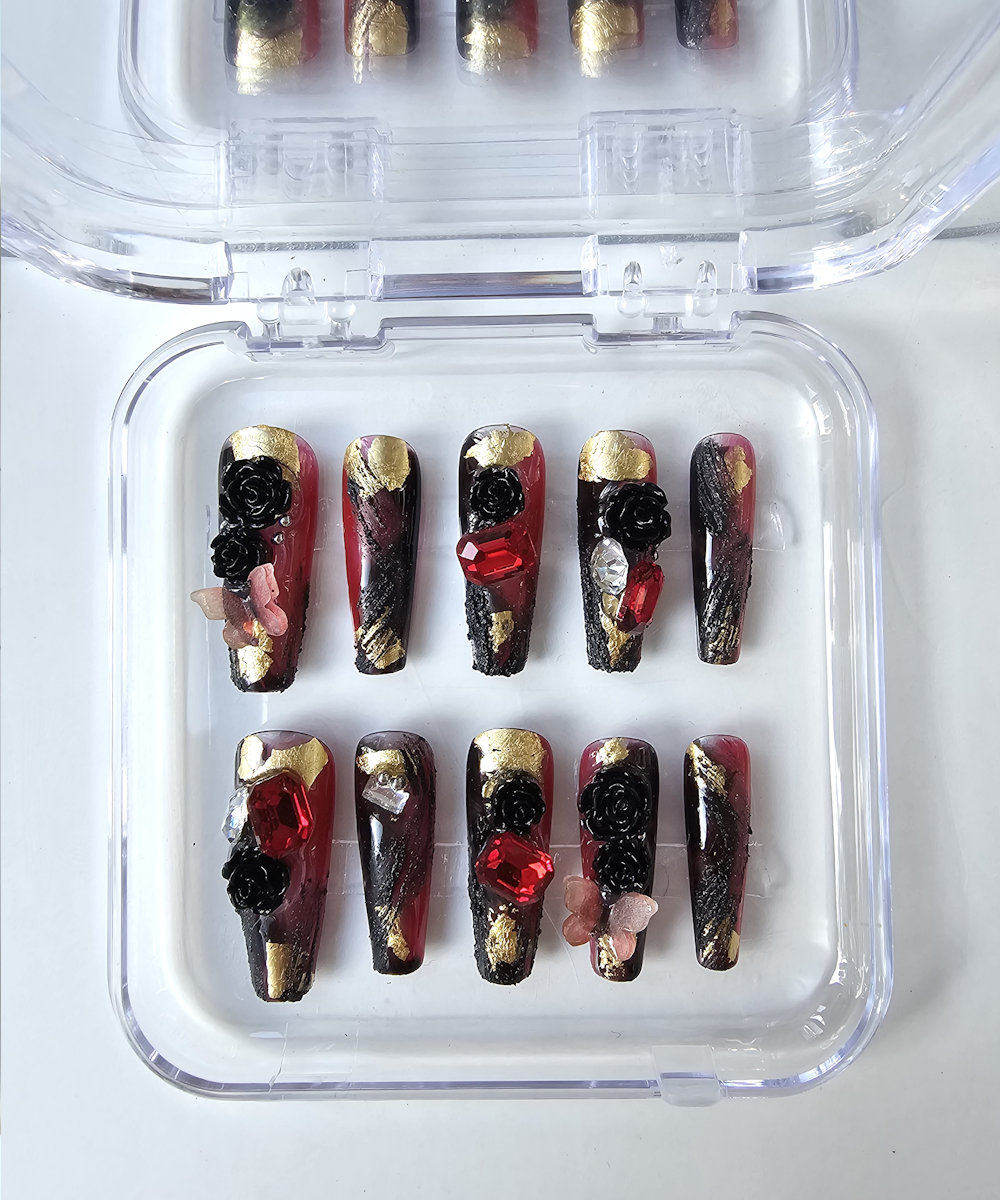 Handmade 3D Press on nails