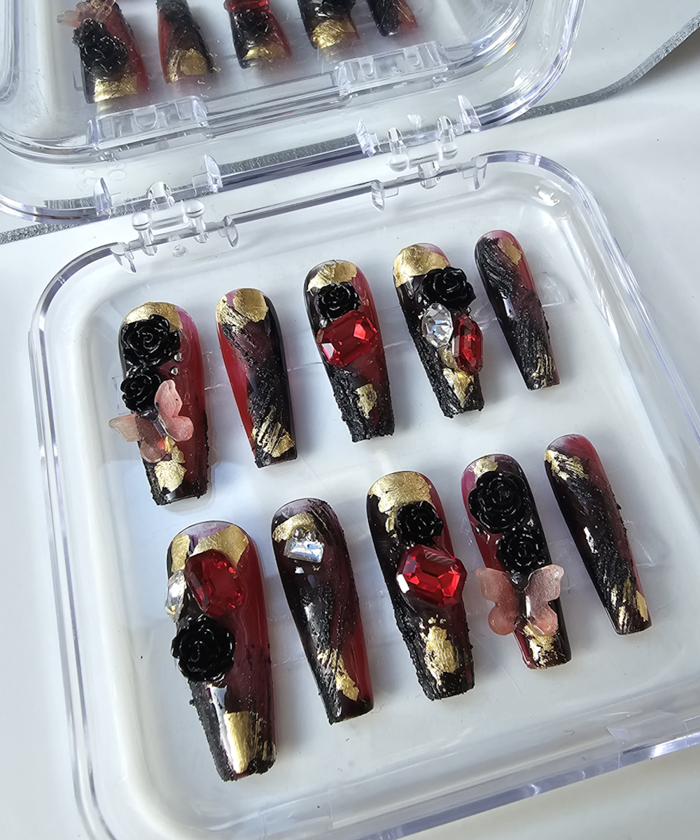 Handmade 3D Press on nails