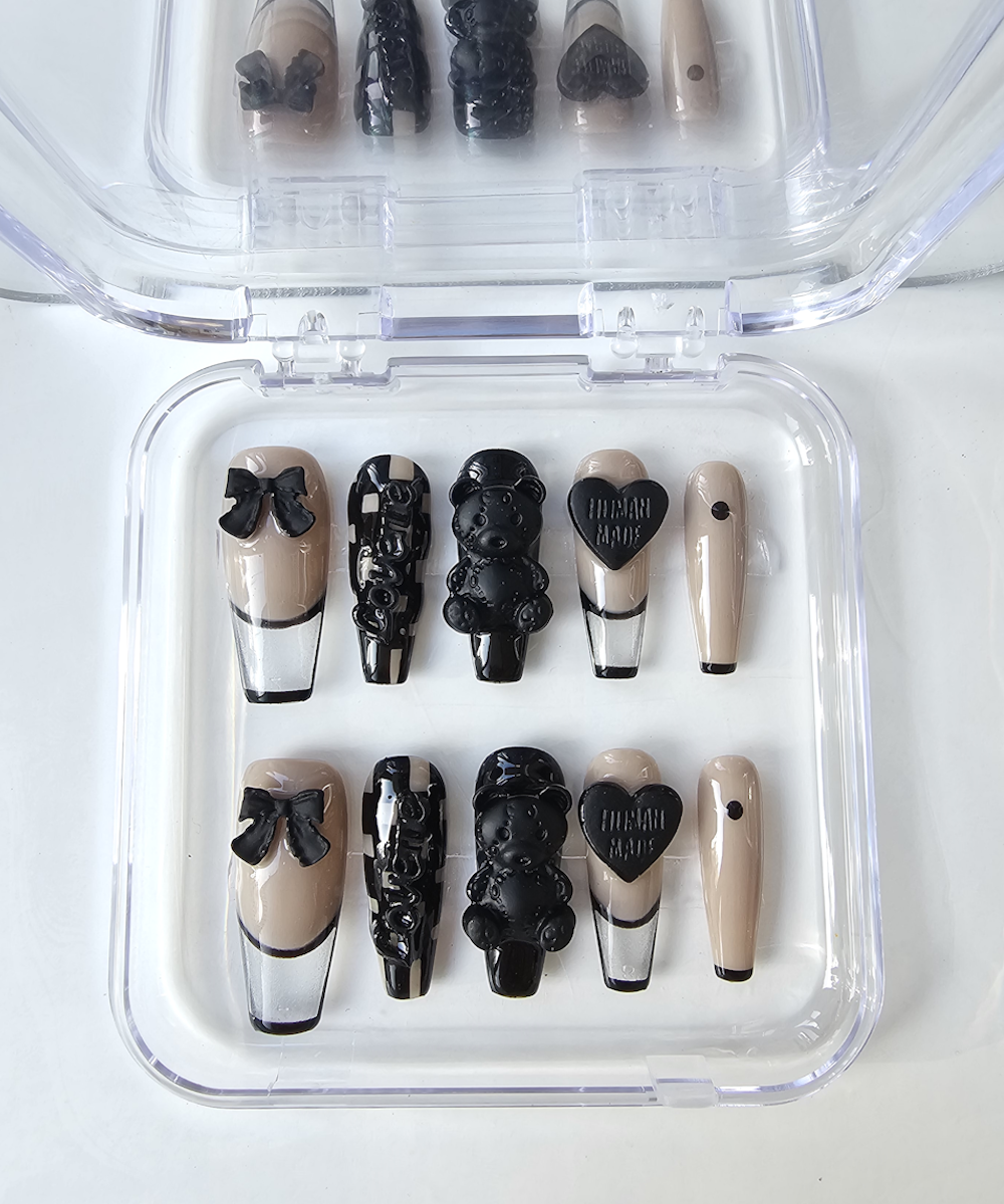 Handmade 3D Press on nails