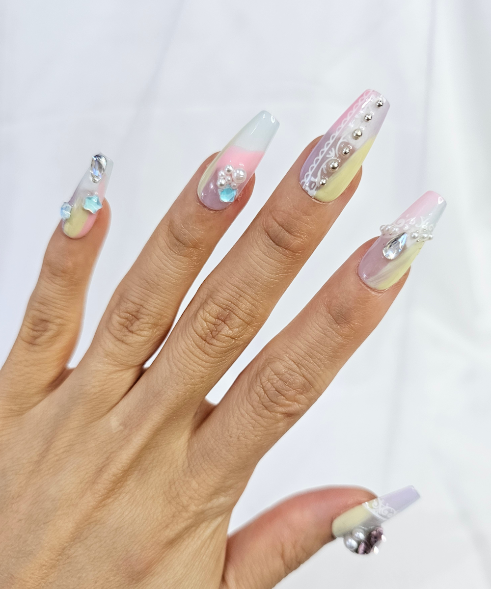 Handmade 3D Press on nails