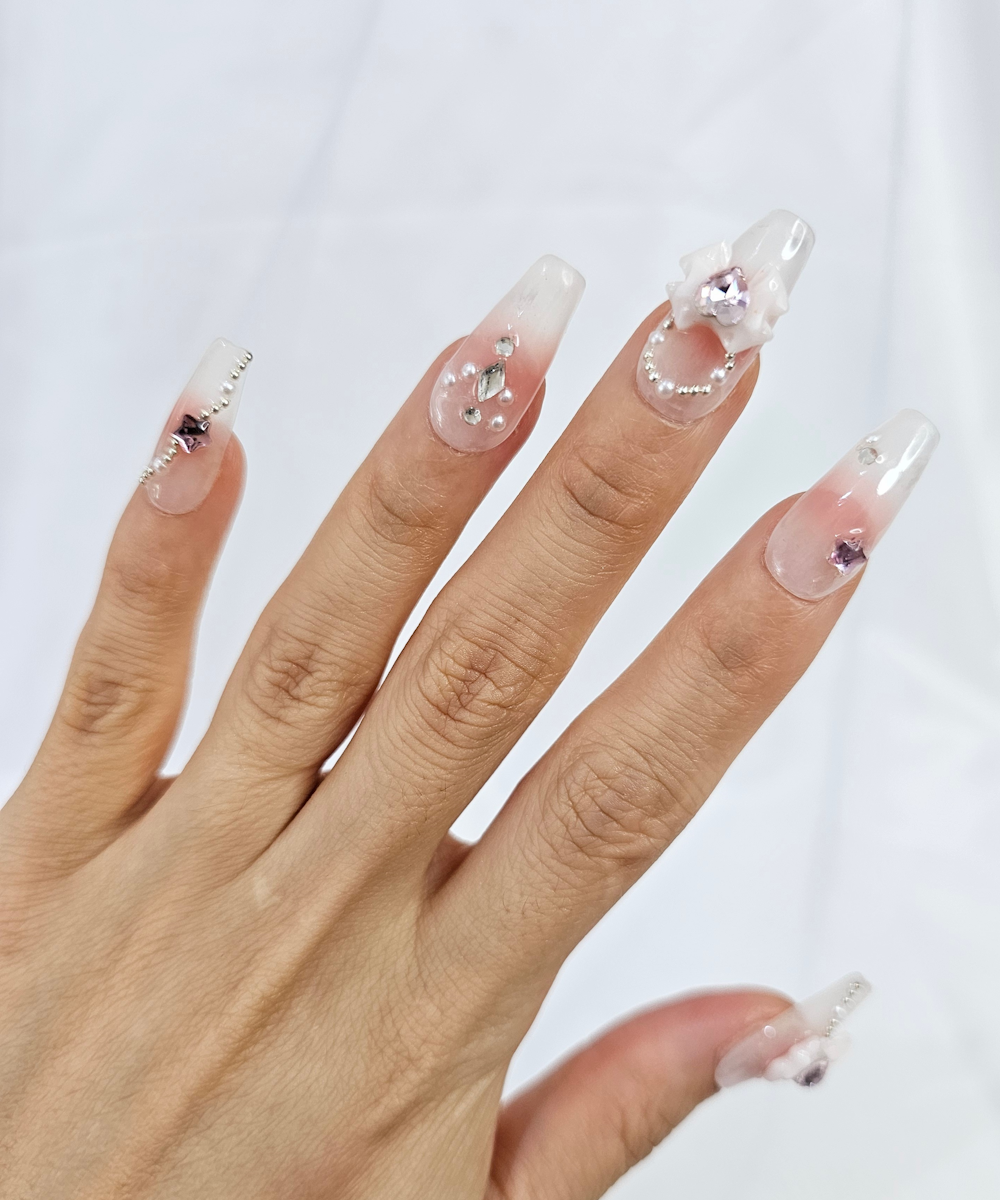 Handmade 3D Press on nails
