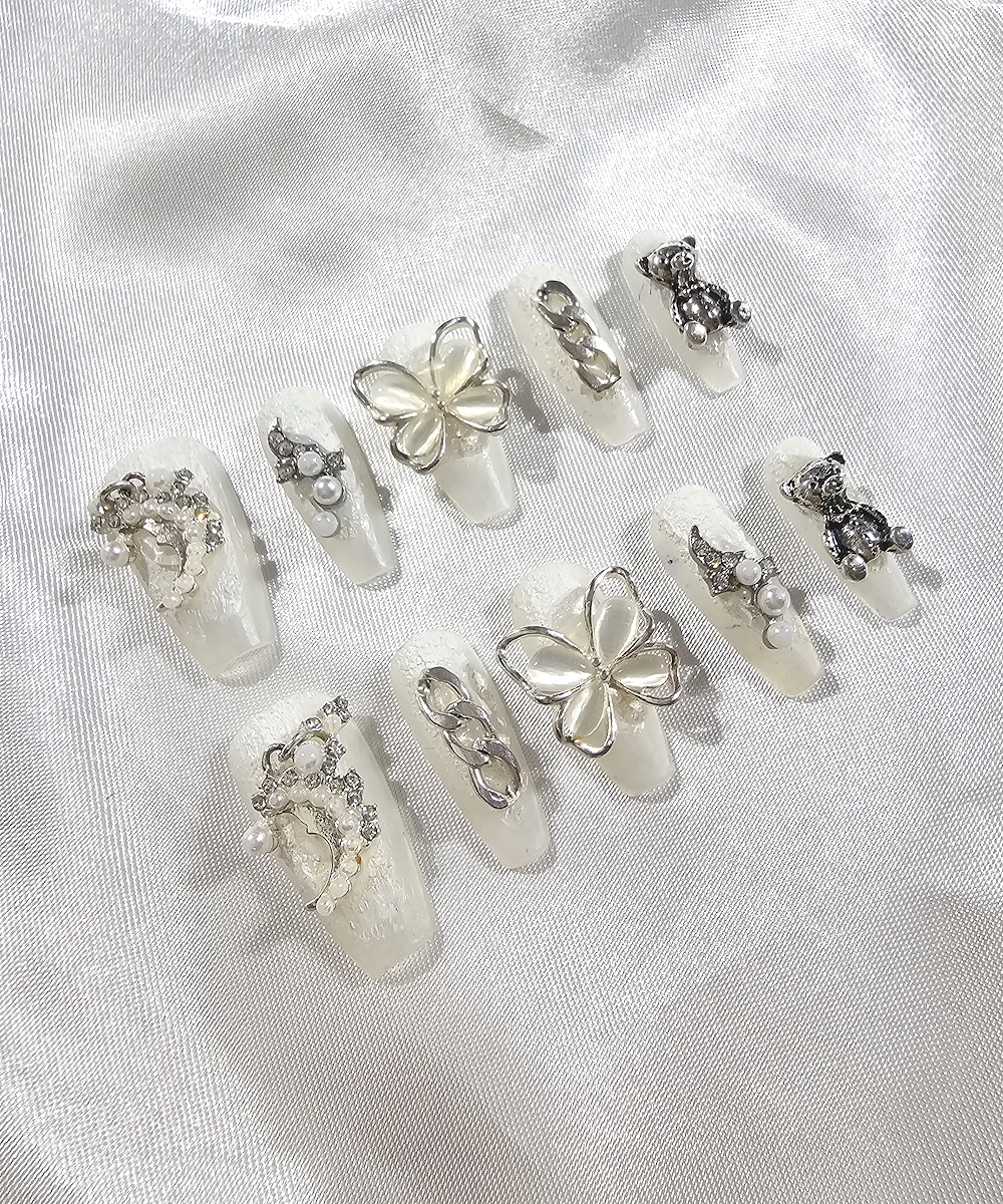 Handmade 3D Press on nails