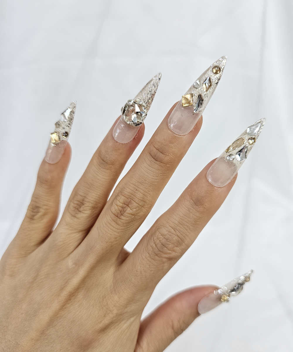 Handmade 3D Press on nails