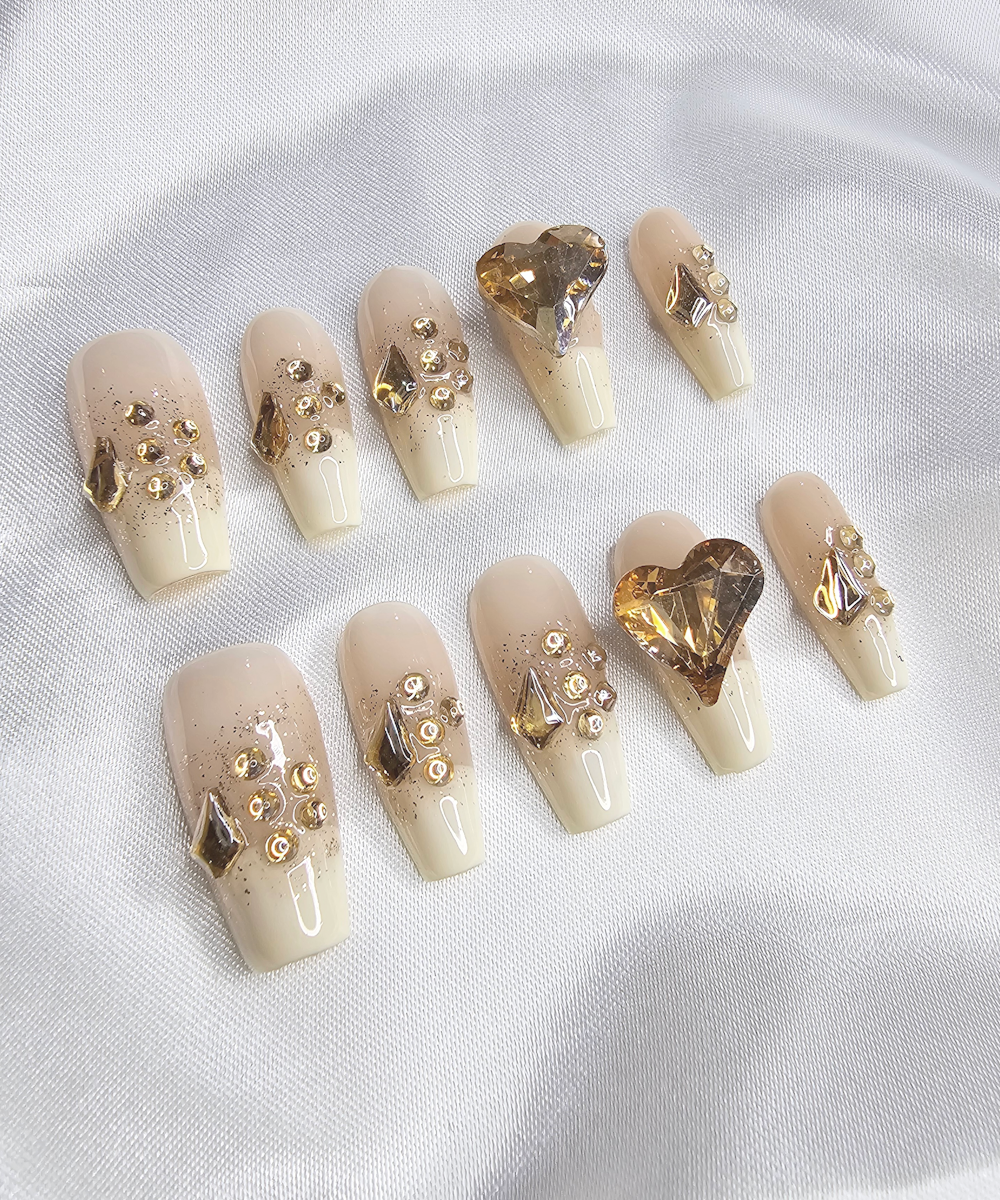 Handmade 3D Press on nails