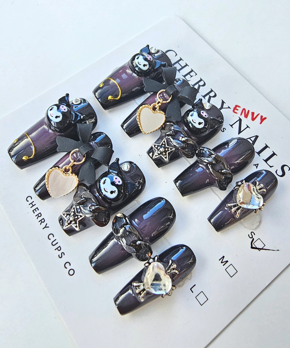Handmade 3D Press on nails