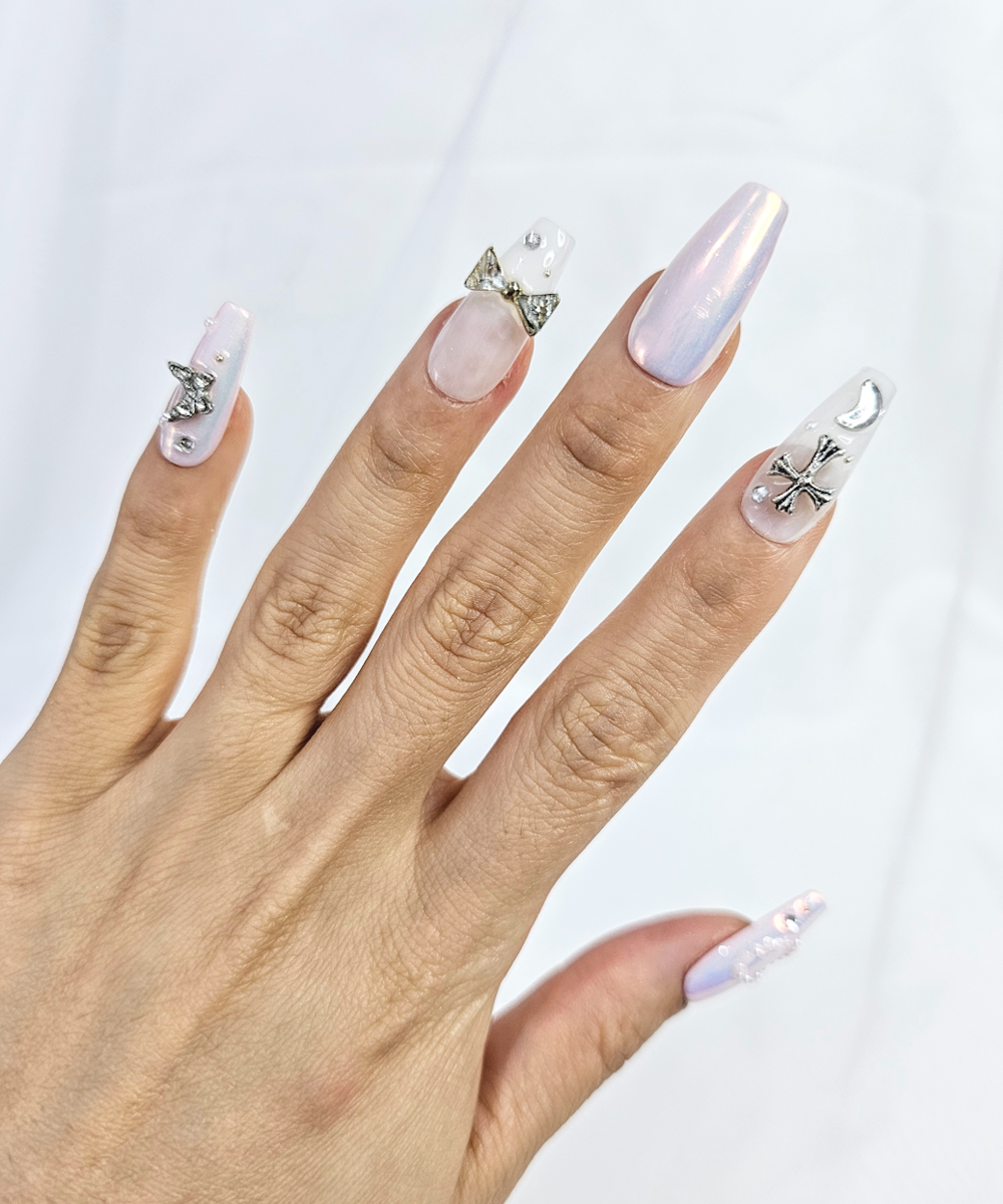 Handmade 3D Press on nails