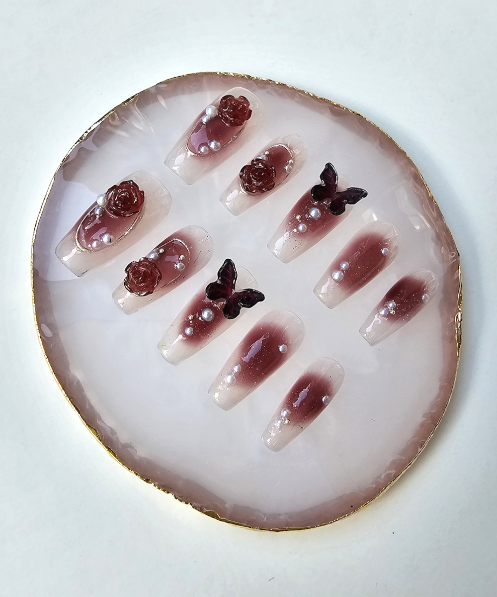 Handmade 3D Press on nails