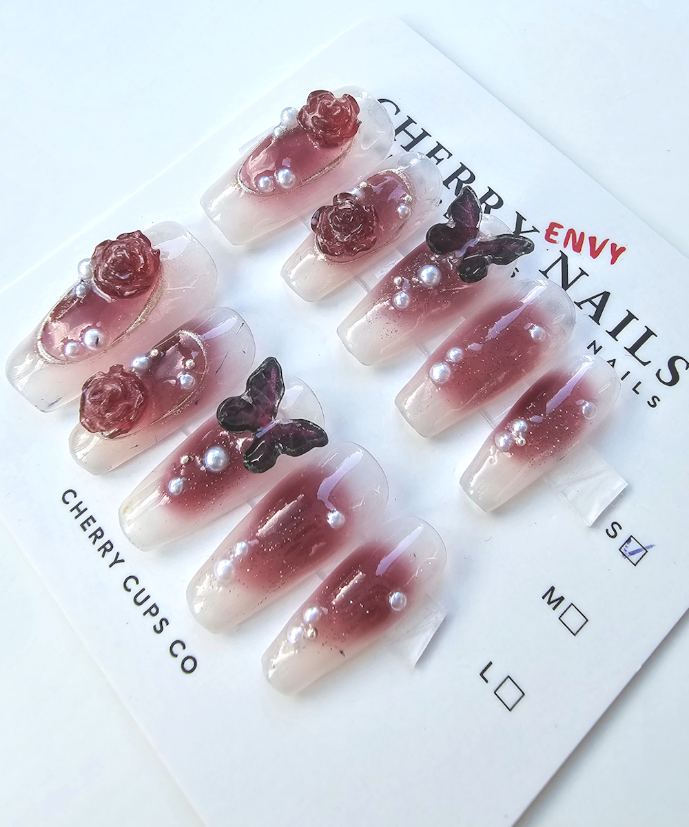 Handmade 3D Press on nails