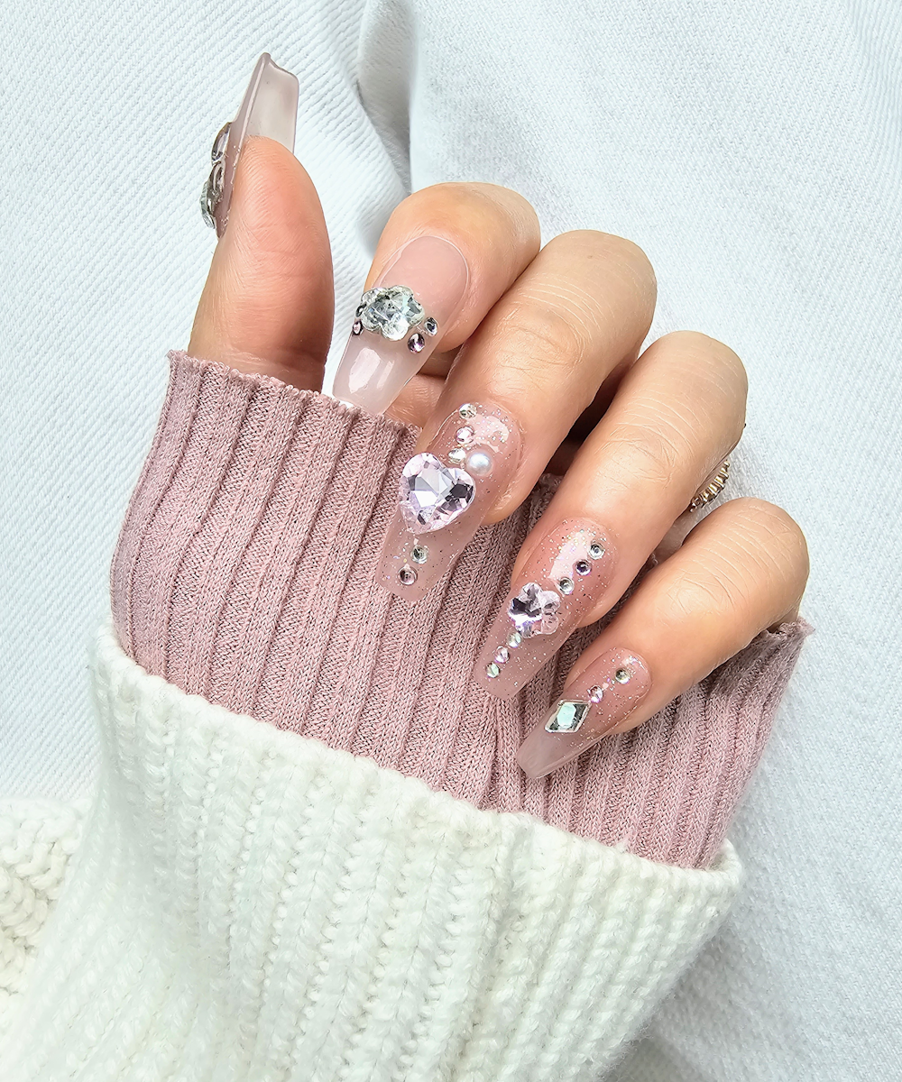 Handmade 3D Press on nails