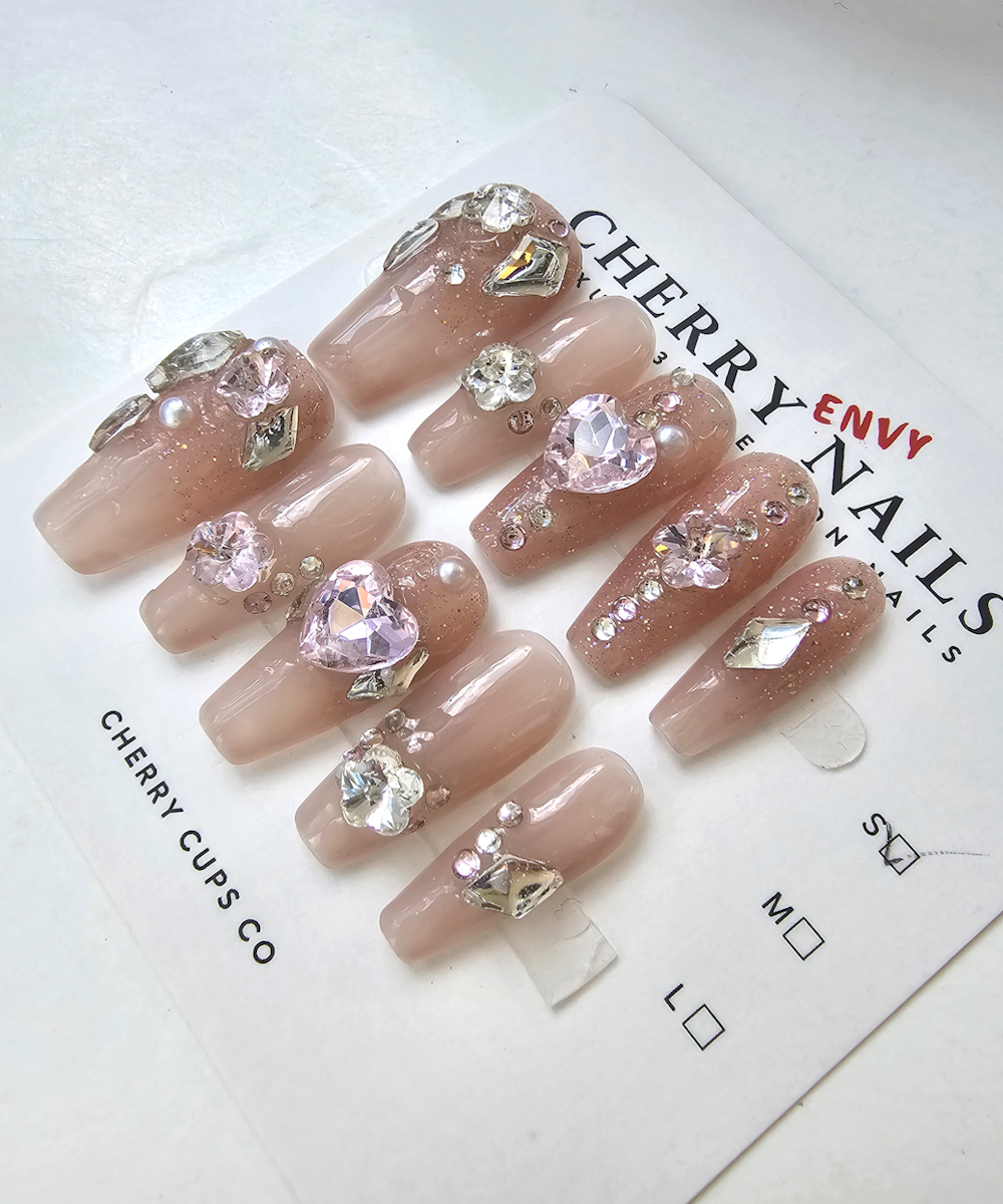 Handmade 3D Press on nails