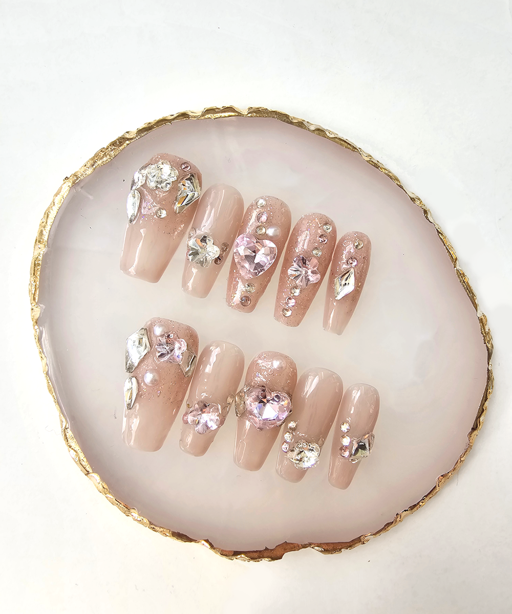 Handmade 3D Press on nails