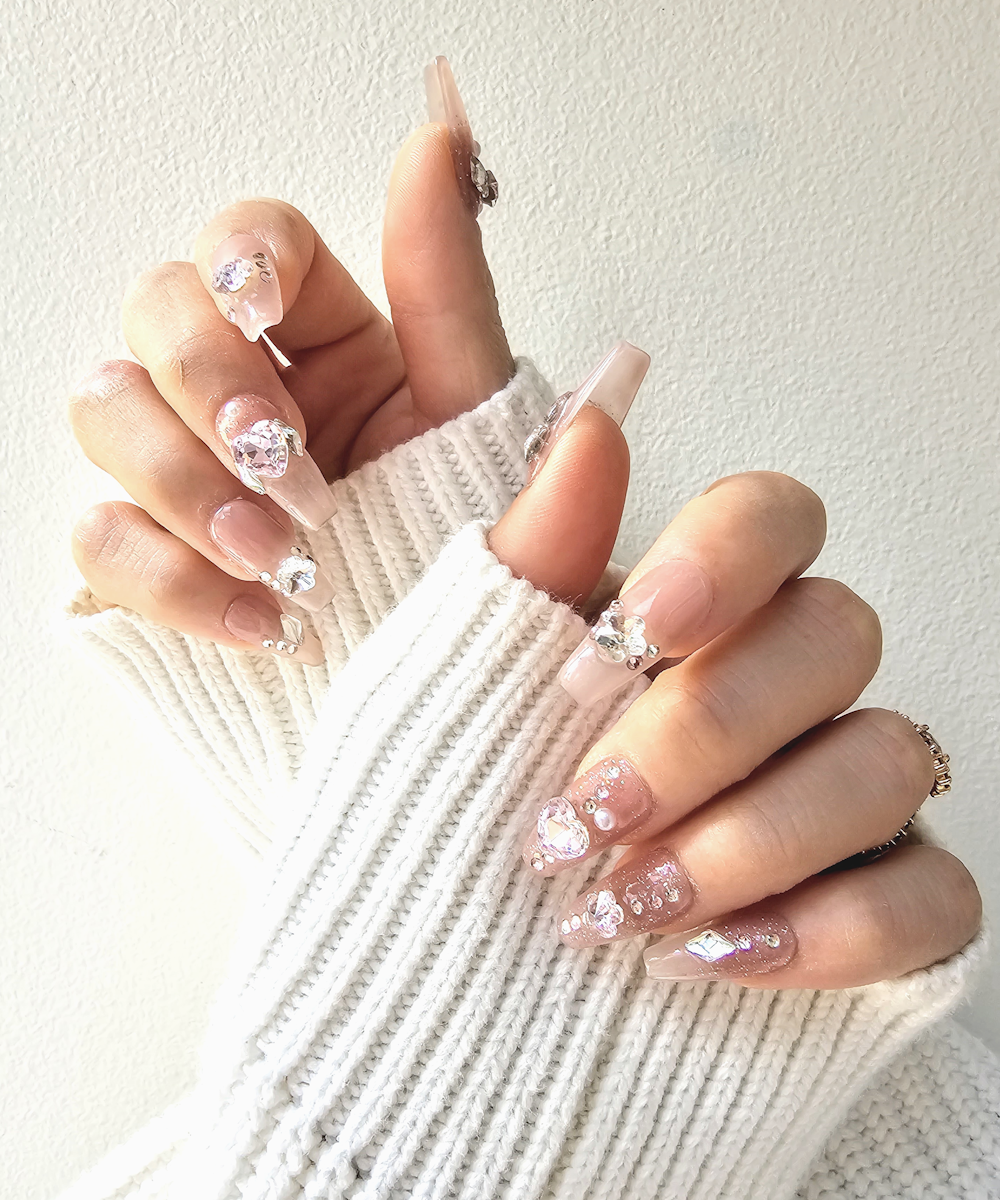 Handmade 3D Press on nails