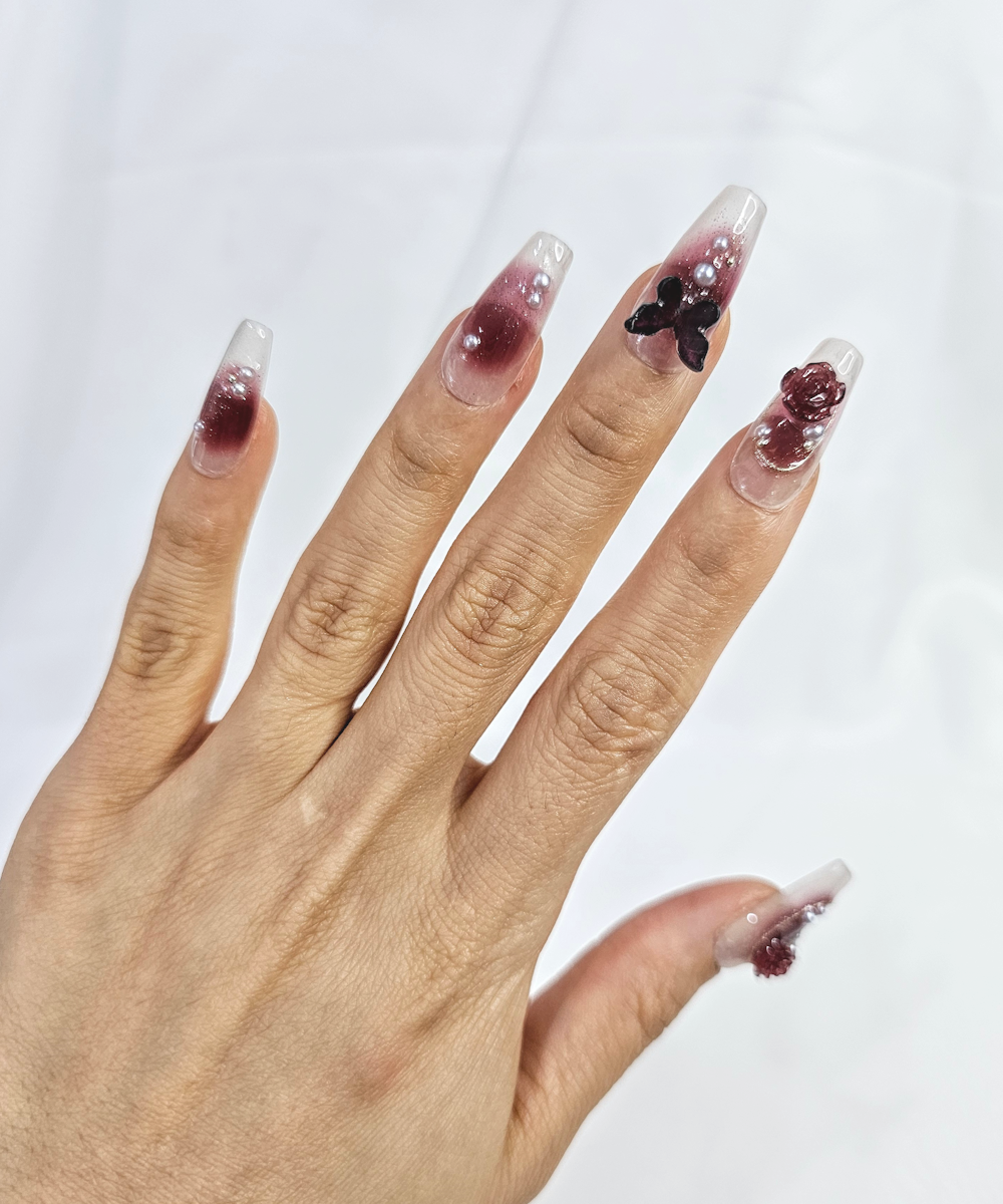 Handmade 3D Press on nails