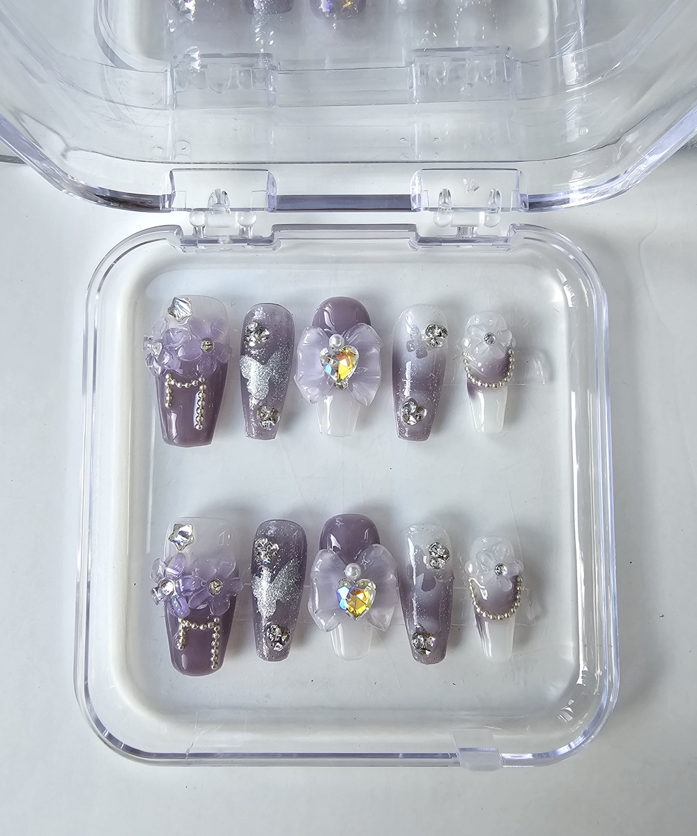 Handmade 3D Press on nails