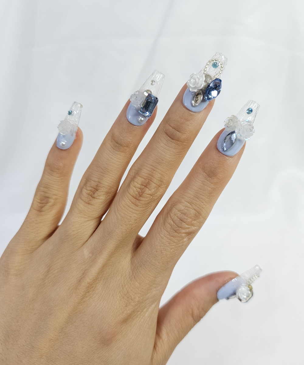 Handmade 3D Press on nails