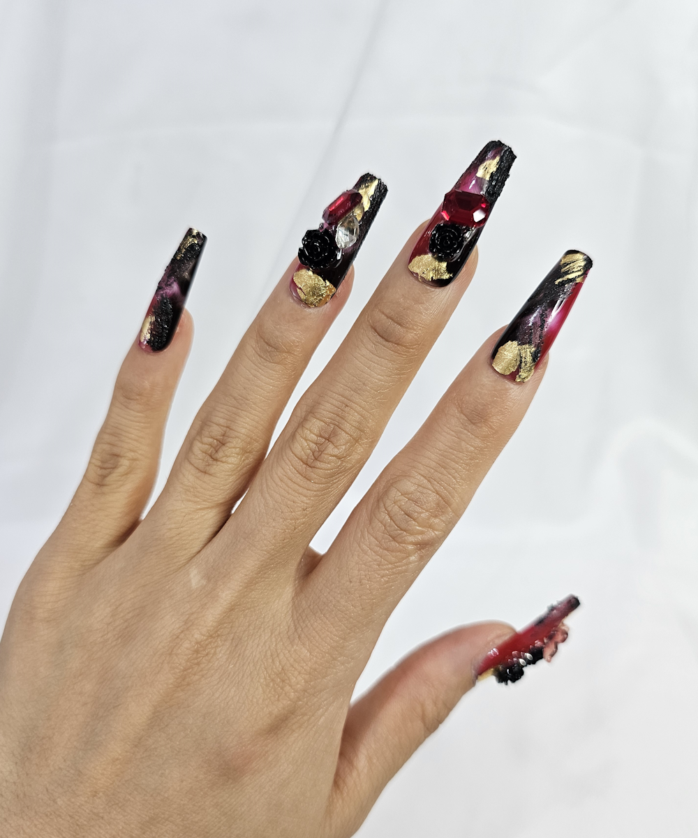 Handmade 3D Press on nails
