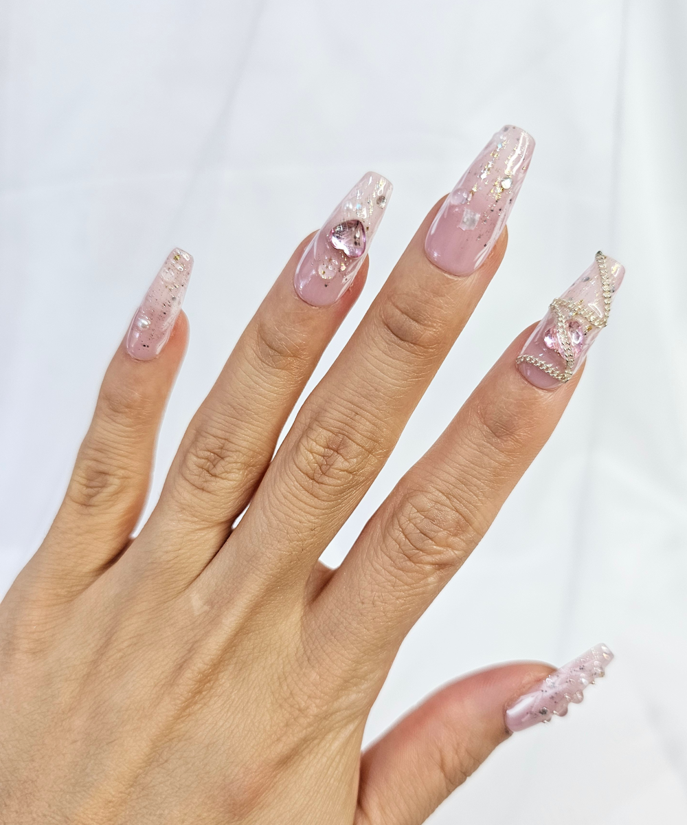 Handmade 3D Press on nails