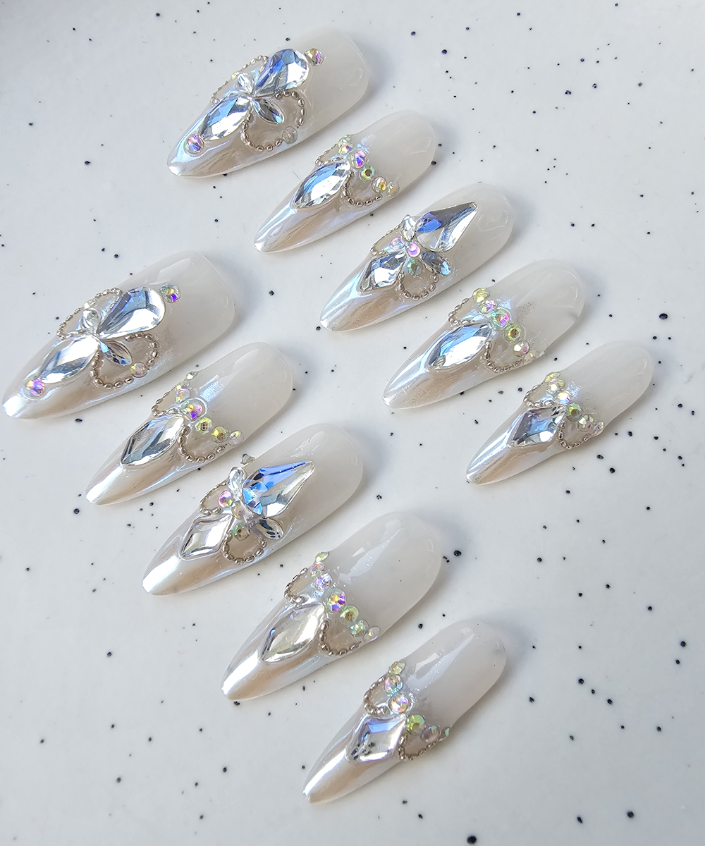 Handmade 3D Press on nails