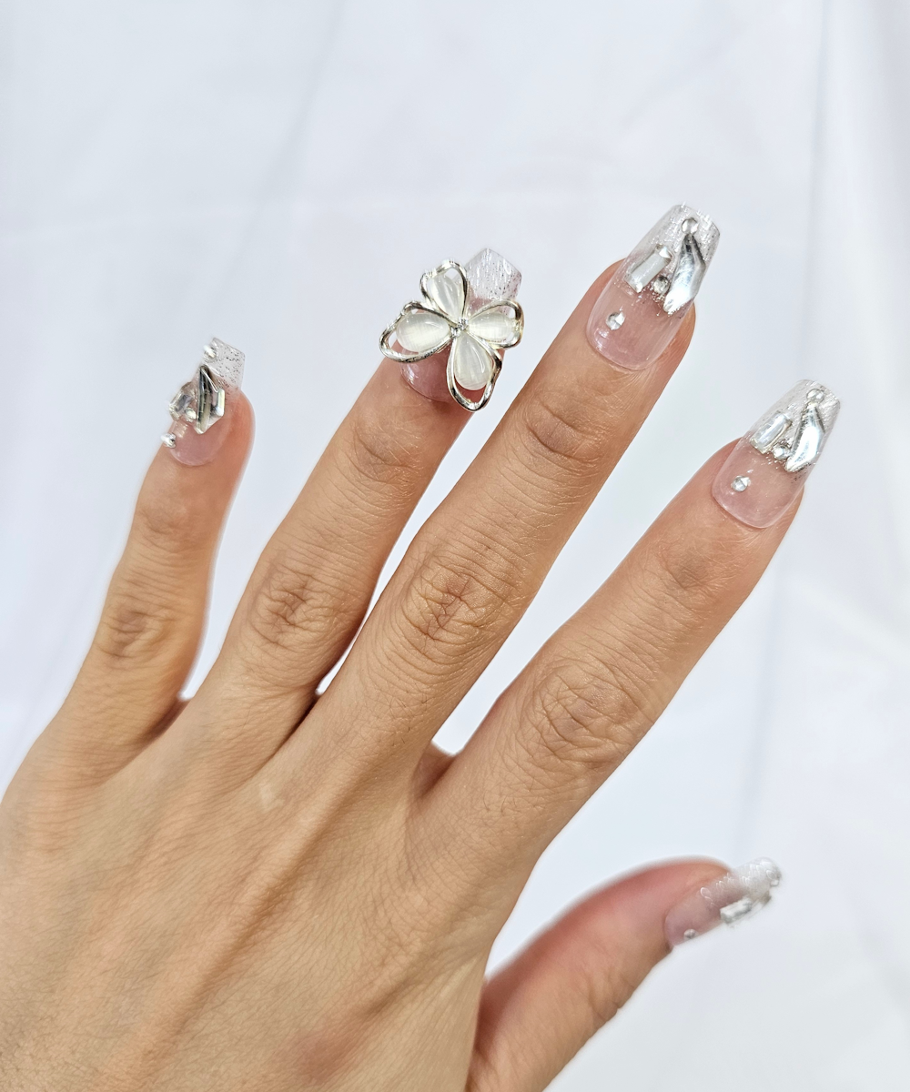 Handmade 3D Press on nails