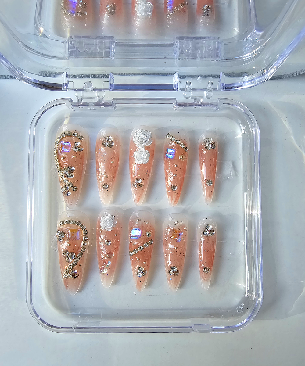 Handmade 3D Press on nails
