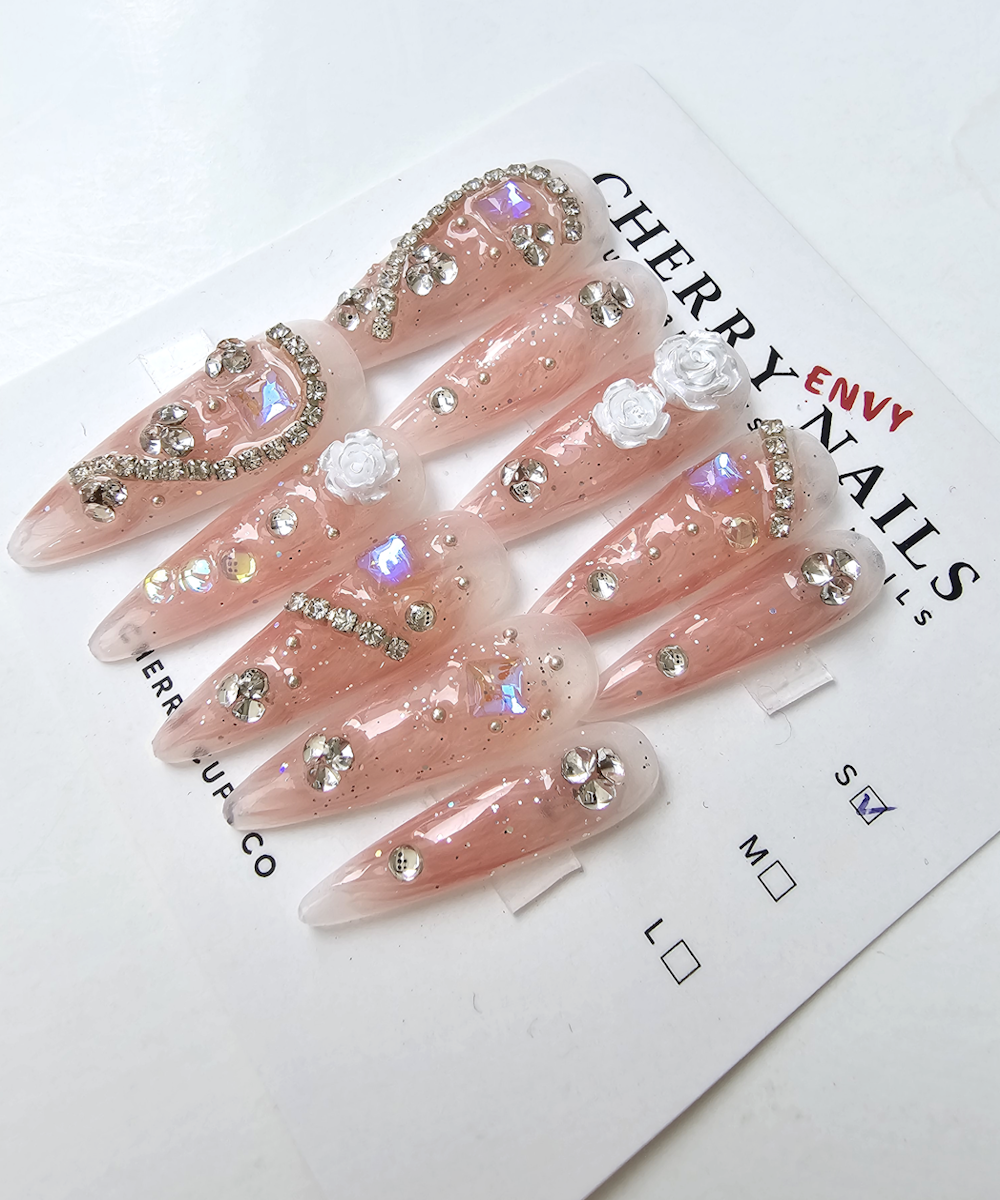 Handmade 3D Press on nails