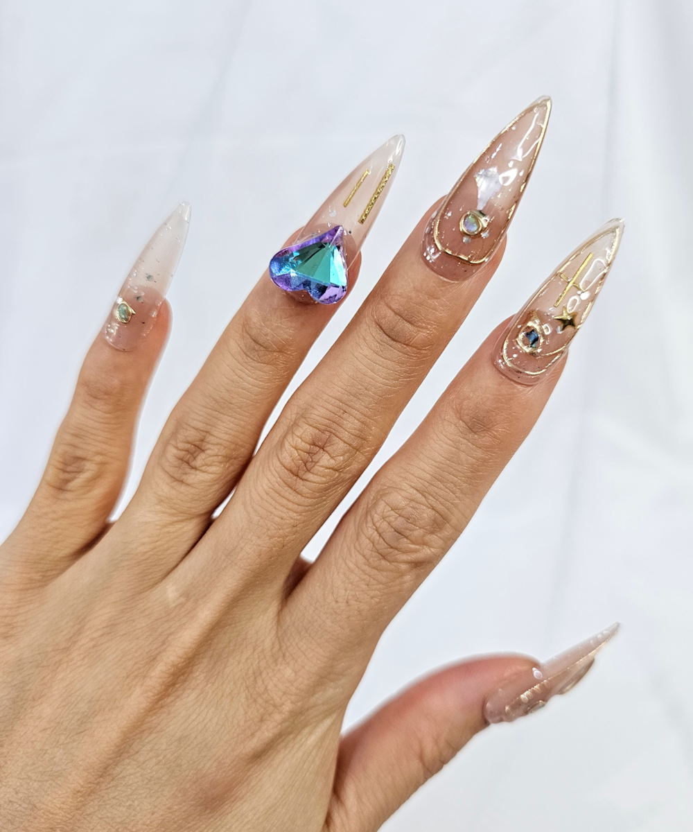 Handmade 3D Press on nails