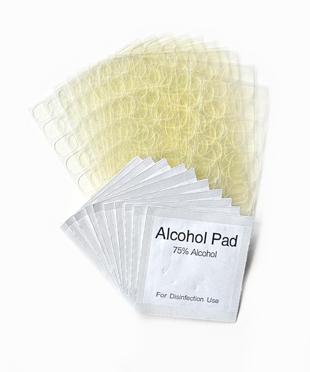 10 Pack Sticky Tabs & Alcohol Wipes