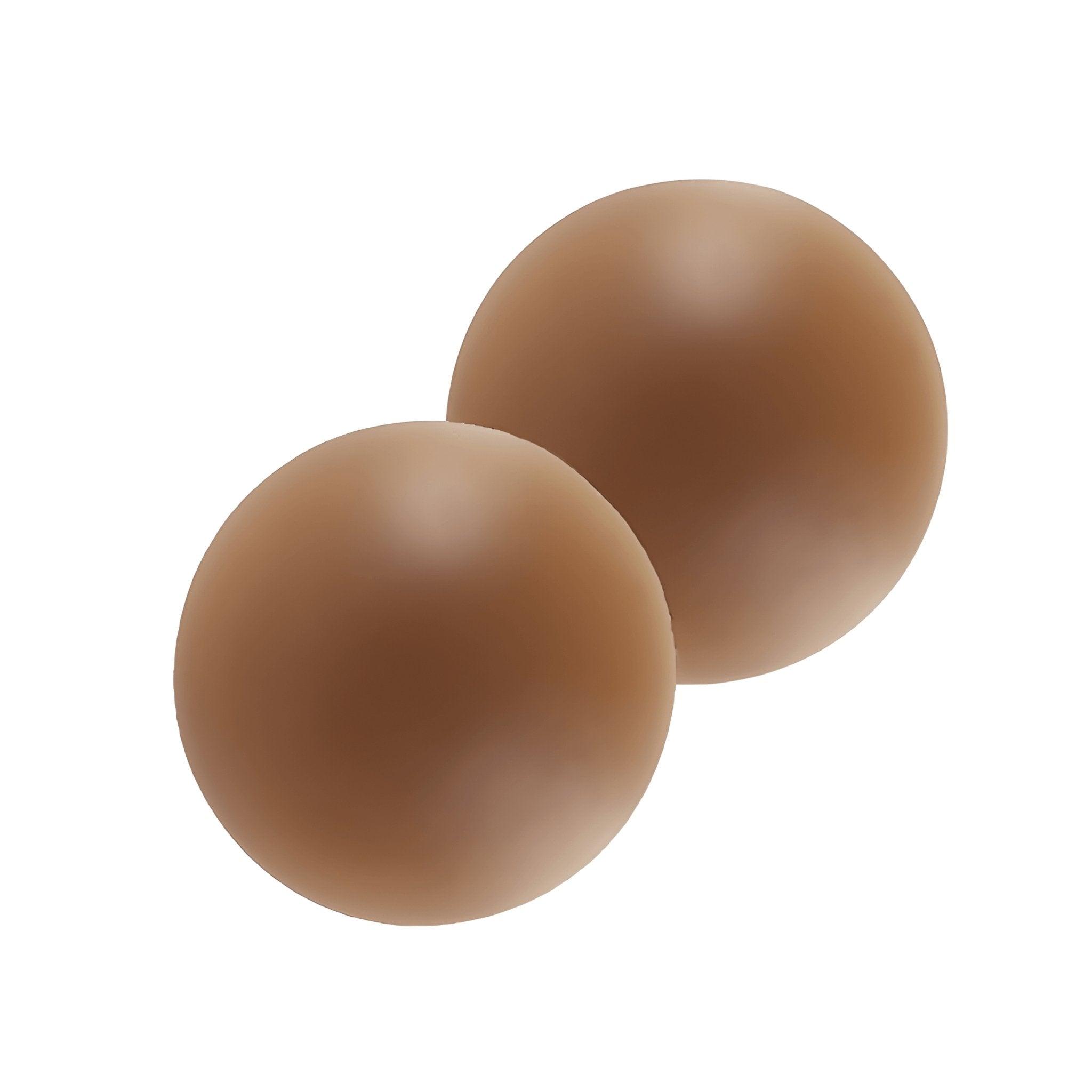 Adhesive nipple covers with a satin finish Seamless coverage