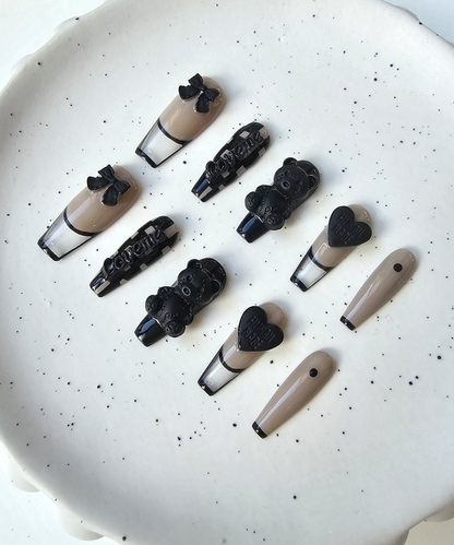 Handmade 3D Press on nails