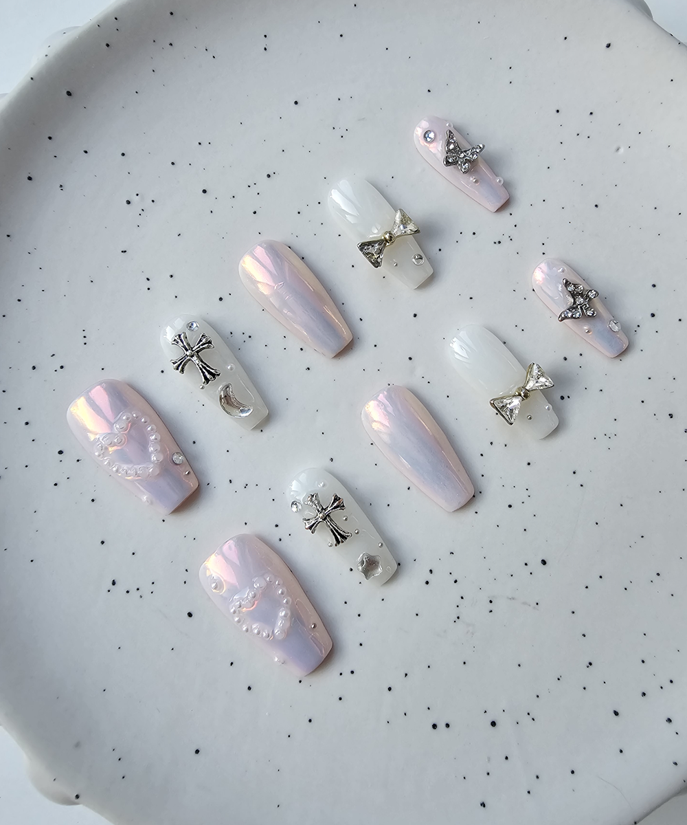Handmade 3D Press on nails