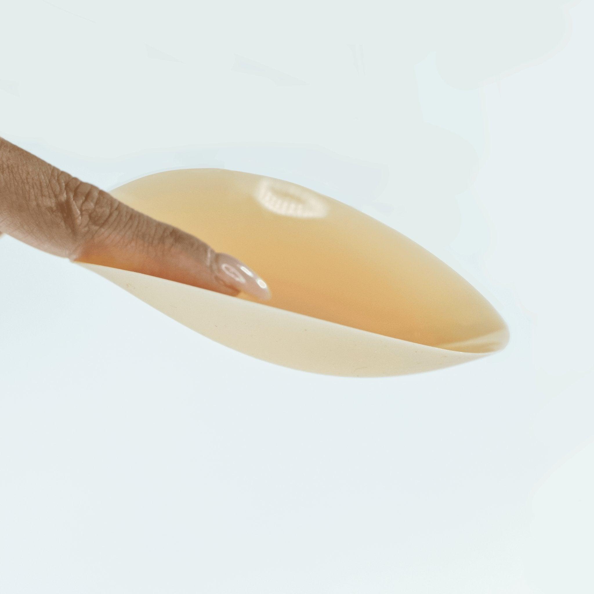self adhesive nipple cover in Ivory colour ultra thin luxury bra hack